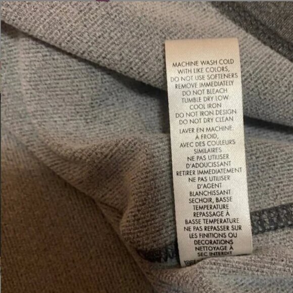 Calvin Klein Performance XL Grey & Black 1/4 Zip Pullover - Picture 10 of 10